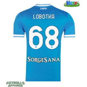 SSC Napoli Stanislav Lobotka #68 Hemmatröja 2025-26 Kortärmad